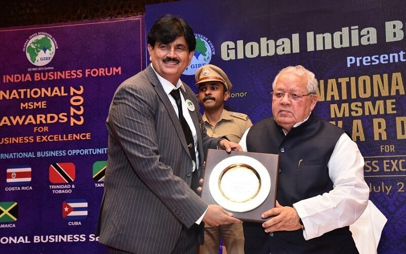 Global India Business Forum (GIBF) Working Towards Making India Self-Reliant: Governor of Rajasthan Shri. Kalraj ji Mishra and MP of Jaipur Shri. Ramcharan Bohra