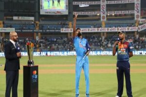 Sri Lanka opt to field in first T20; Gill, Mavi handed debut caps