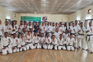 Yashpal Singh Kalsi Conducts Black Belt Test at Combat Wing, ITBP ACADEMY, Mussoorie, Uttarakhand, May 22-23, 2023