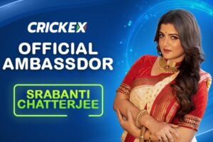 Crickex Announces Srabanti Chatterjee As Brand Ambassador