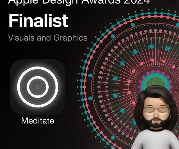 India’s Sole Contender: Meditate Reaches Finals at Apple Design Awards 2024