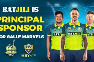 BatJili Announces Sponsorship Deal with Galle Marvels for Lanka Premier League 2024