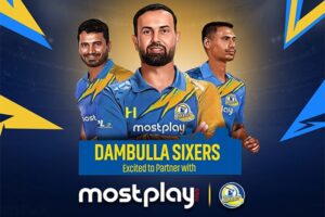 MostPlay News News Principal Sponsor for Damballa Sixers on Lanka Premier league 2024
