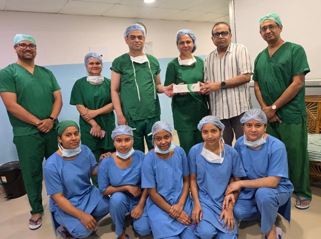 Indira Gandhi Eye Hospital Achieves Milestone with First iStent Inject W Procedure