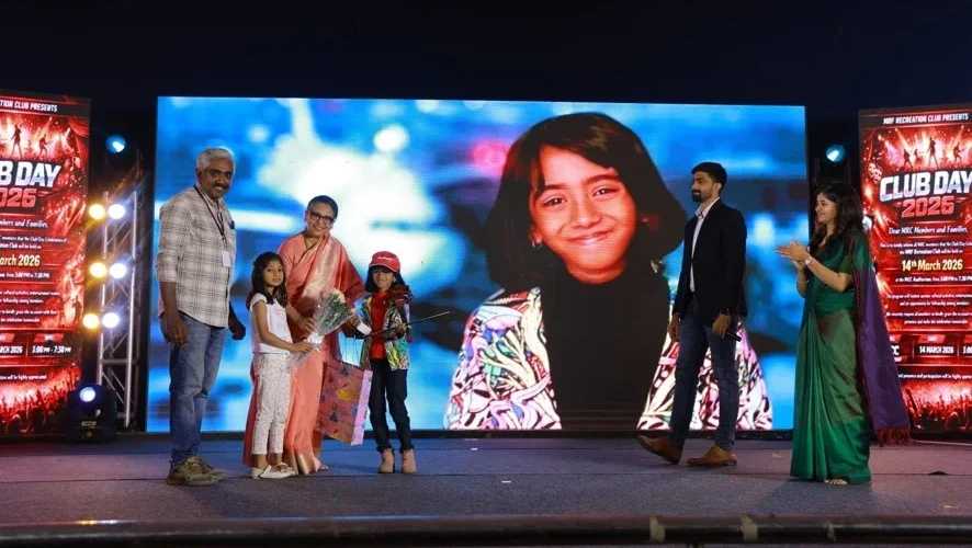The Chief Guest Was Nine: Victoria Isaac Takes the Stage at MRF Club Day in Chennai